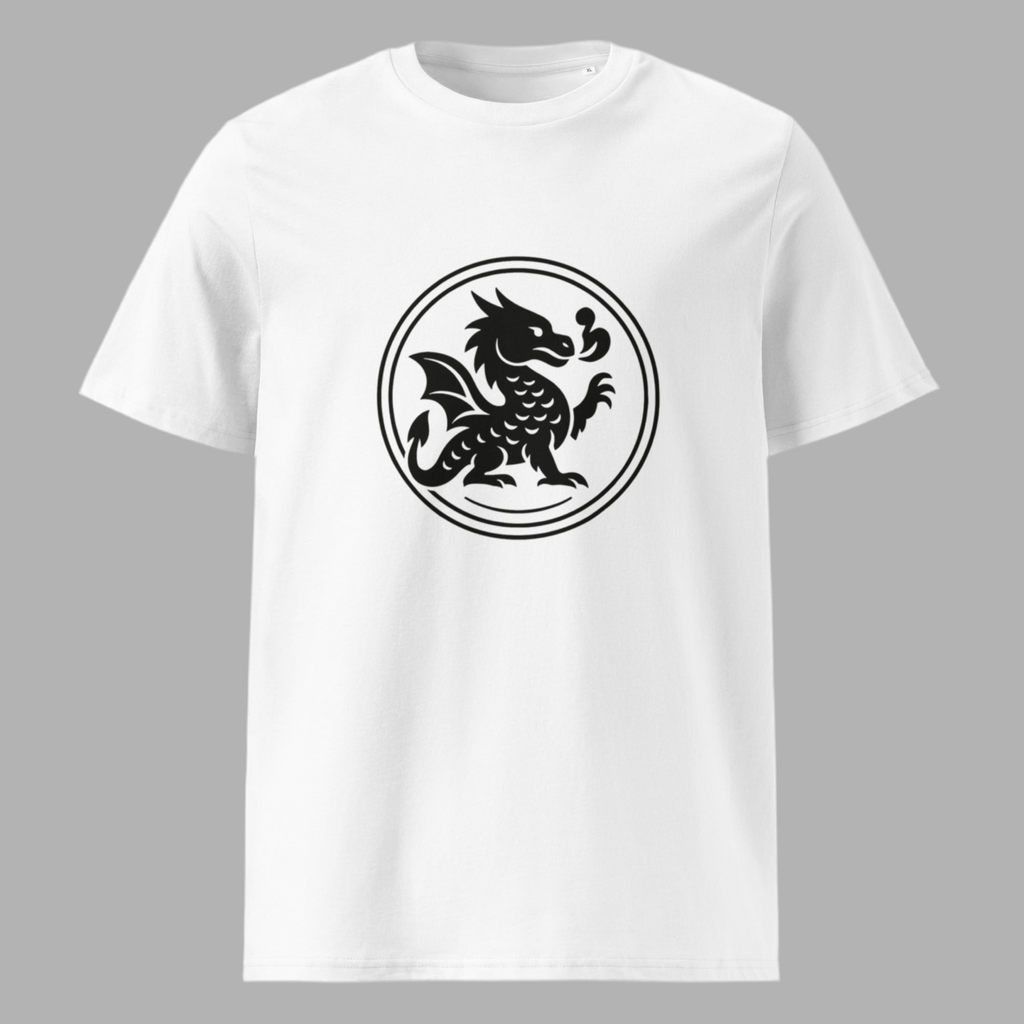 Unisex organic ribbed neck t-shirt