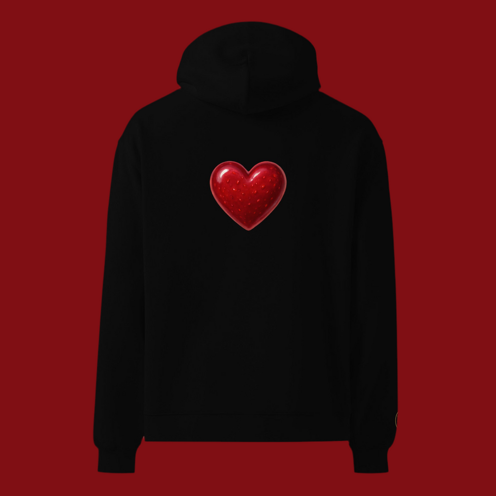 UB Hoodie – Raspberry Jelly Heart Edition