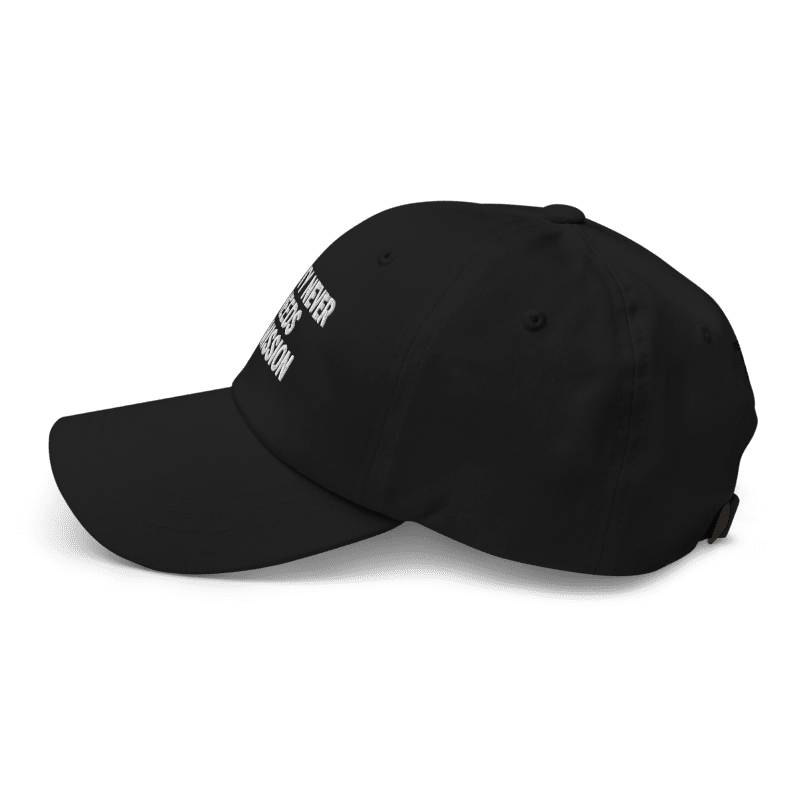 BEAUTY NEVER NEEDS PERMISSION Cap